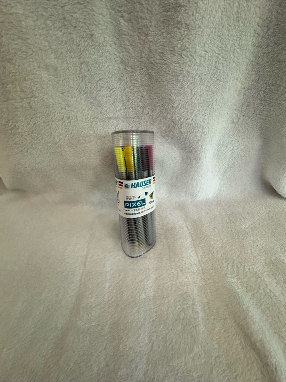 Pixel Fine Tip Marker Set - Black, Yellow, Pink